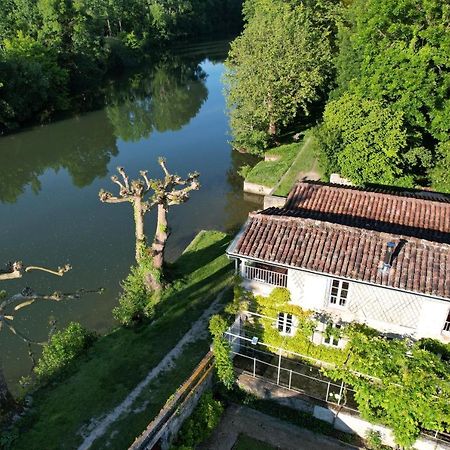 Villa Le Gue Renard-Un Balcon Sur La Charente Jarnac Exterior foto